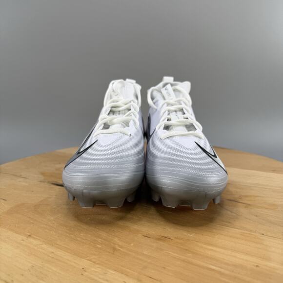 Nike Air Zoom Vapor 1 Men\'s‎ Size 7.5 Football Cleats White Grey FB3298-100 NEW
